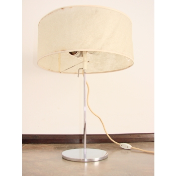 Chromowana lampa stołowa lata 60.